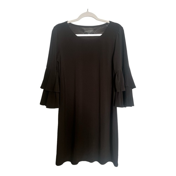 Laundry By Shelli Segal Shift Dress Bell Sleeve Size SP LA1 - Picture 2 of 4